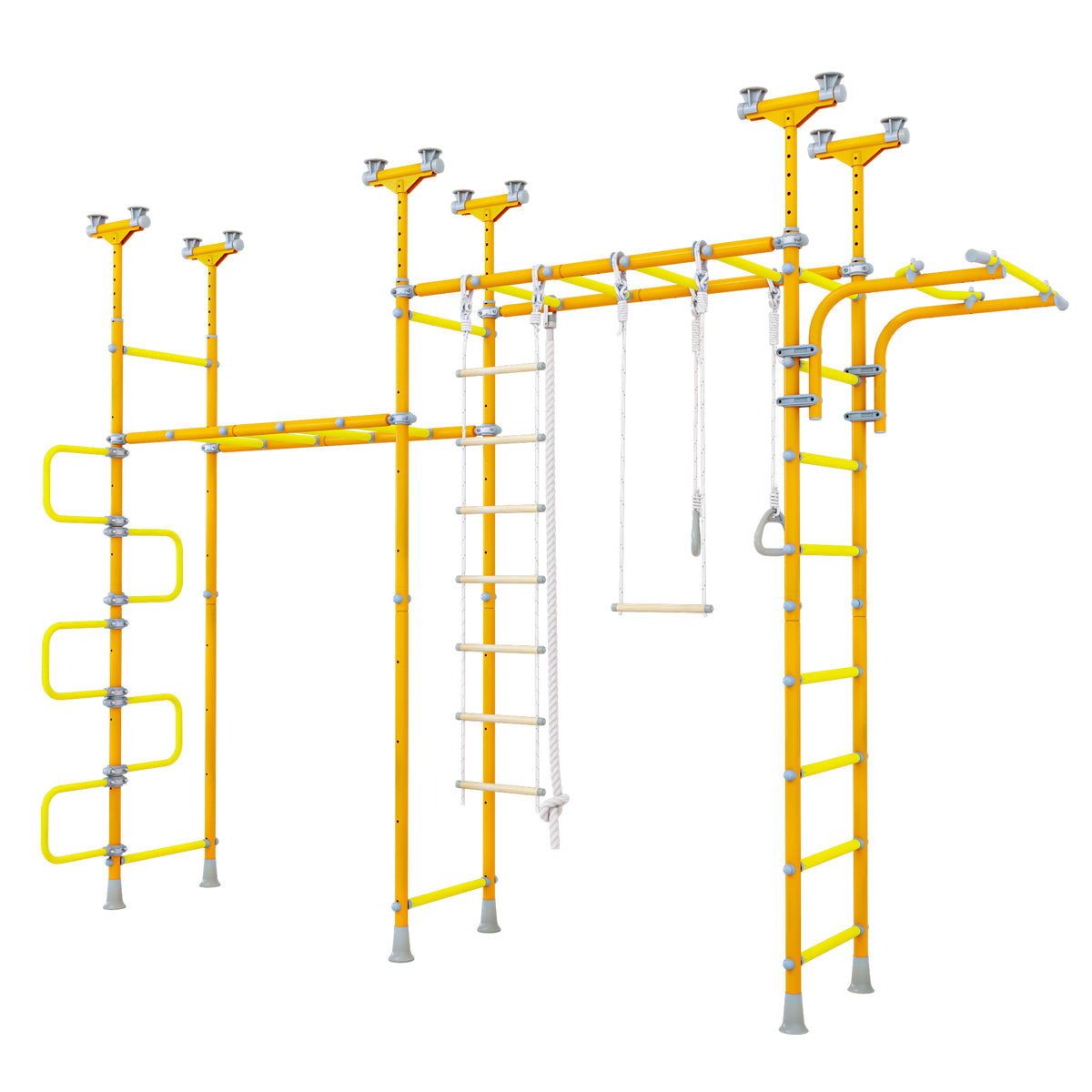 LIMIKIDS Saturn Orange - Pegasus + Monkey bars extension