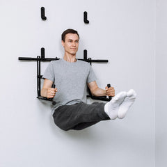 Wall Mounted Chin Up Bar & Dip Station